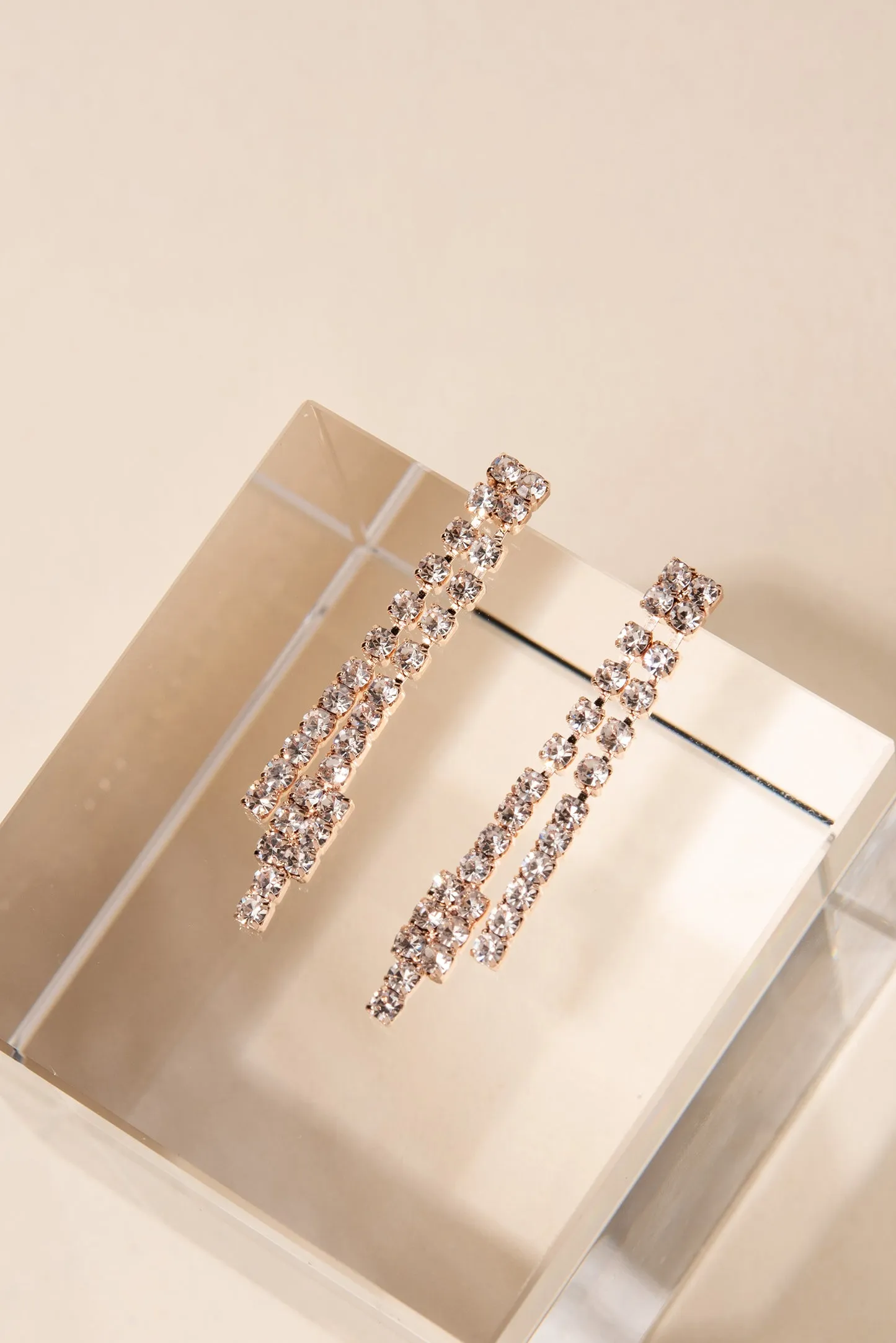 Starburst Rhinestone Necklace Set