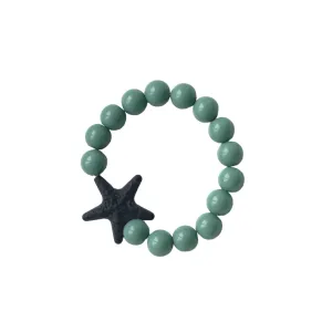 STARFISH STRETCH BRACELET BLACK