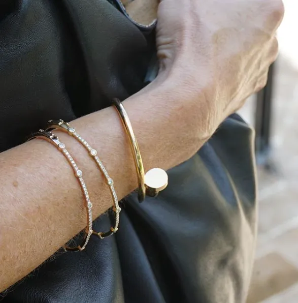Sticks & Stones Bangle Bracelet