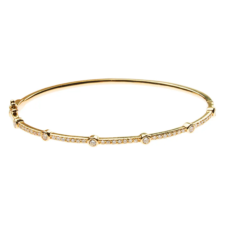 Sticks & Stones Bangle Bracelet