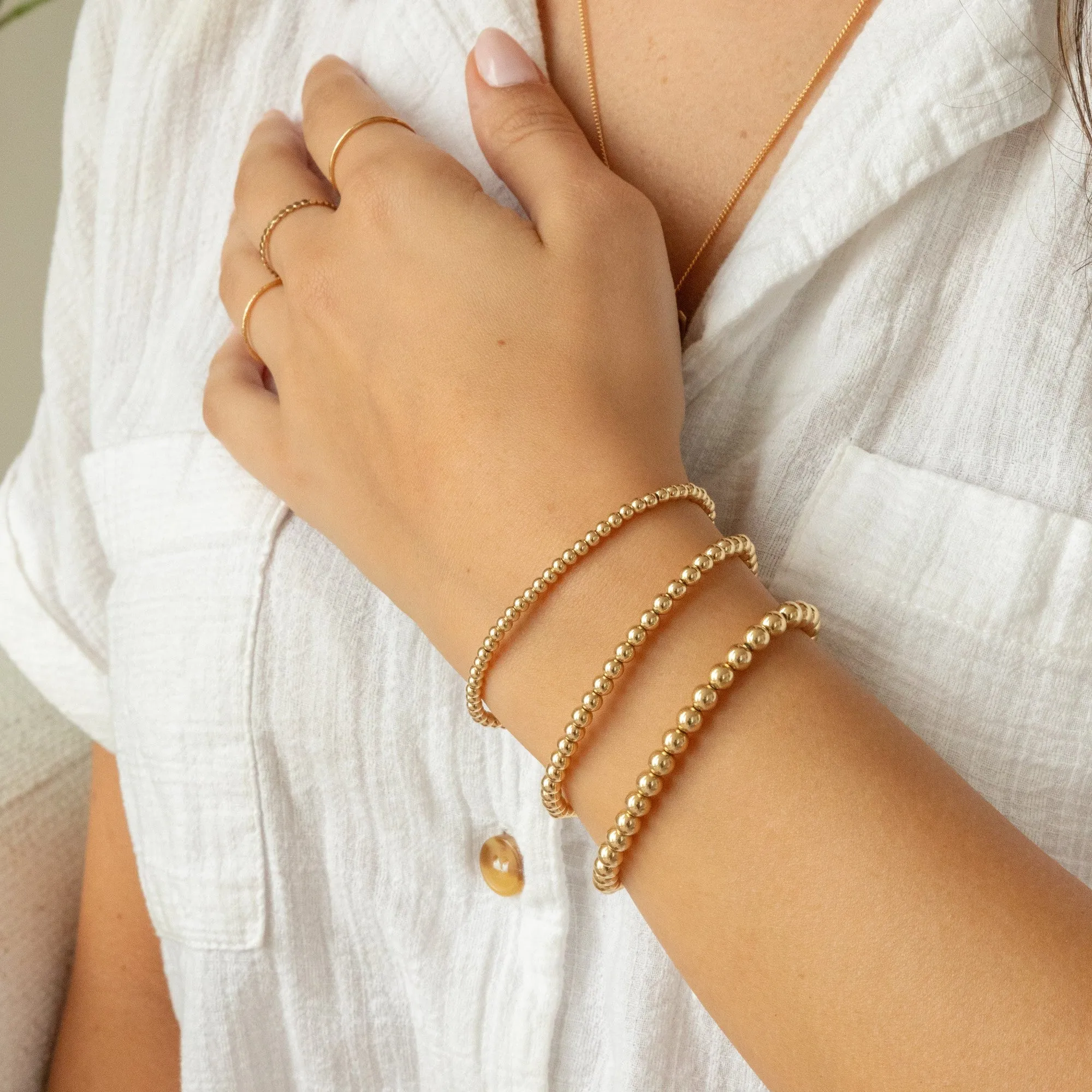 Stretch Bead Bracelet Set