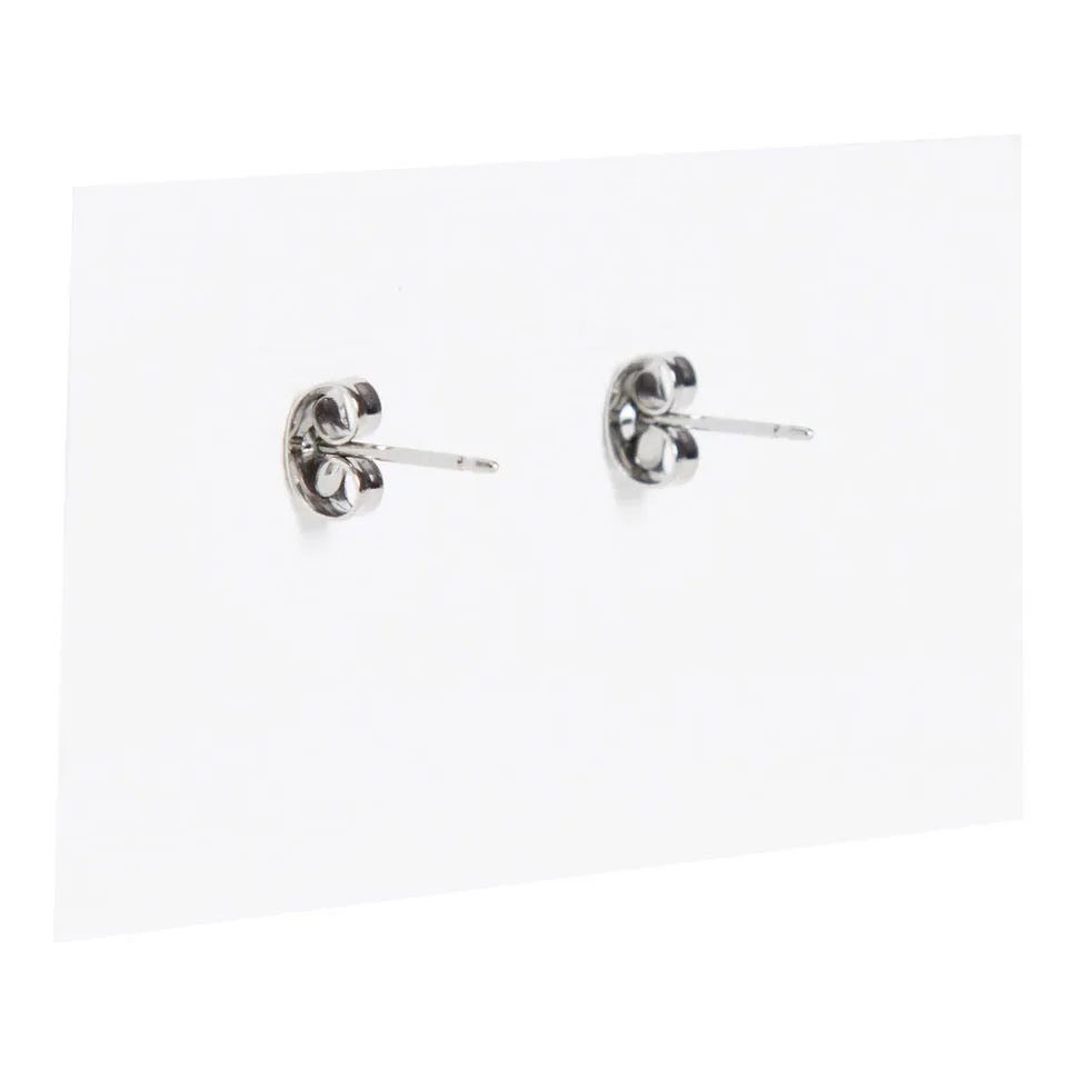 Stud Earrings – Cowhide Jewellery 16MM Surgical Steel – Nairobi