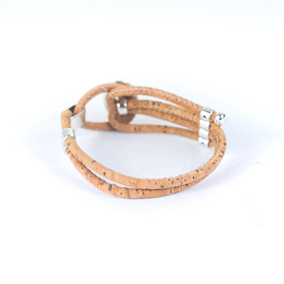 Sustainable Staple: 3mm Round Cork Bracelet (Available in Wholesale Lots)