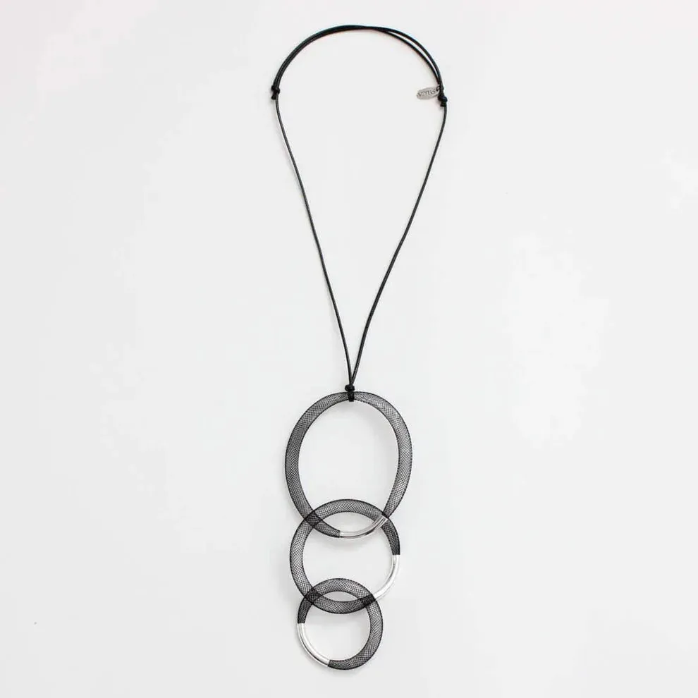 Sylca Mesh Pendant Necklace Style SD19N06