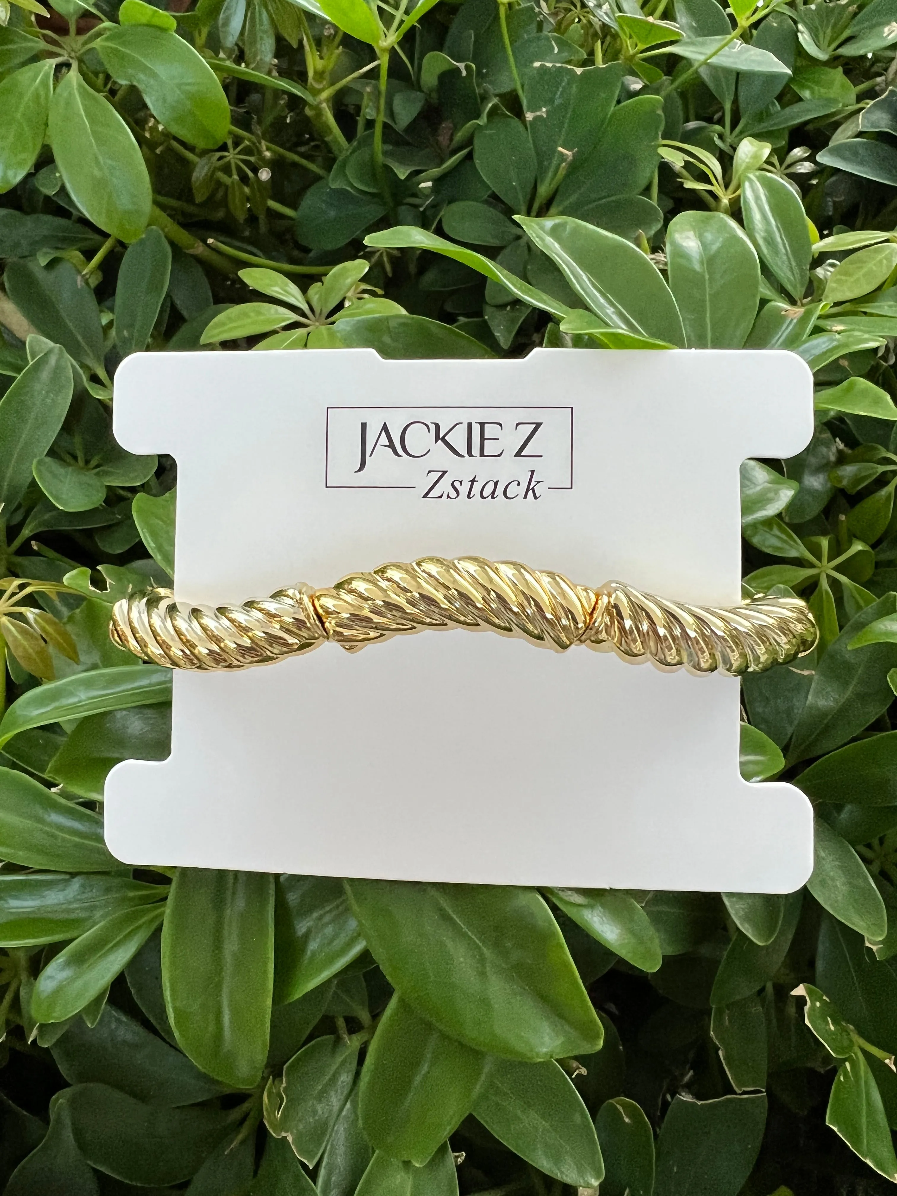 The Gold "Calypso" Single Strand Bracelet - Zstacks