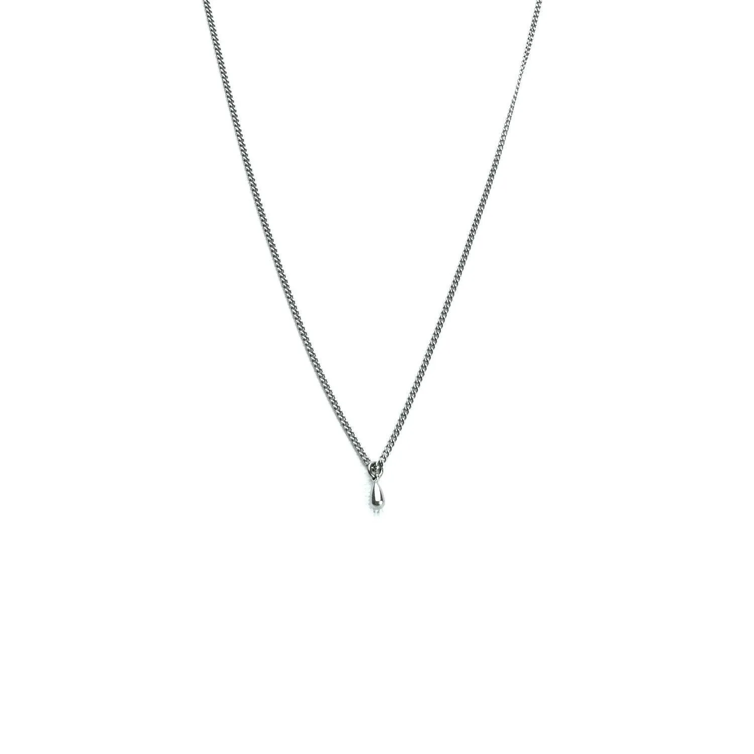 Titanium Tiny Teardrop Necklace