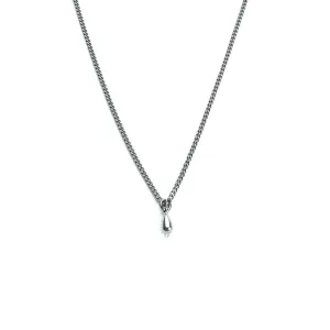 Titanium Tiny Teardrop Necklace