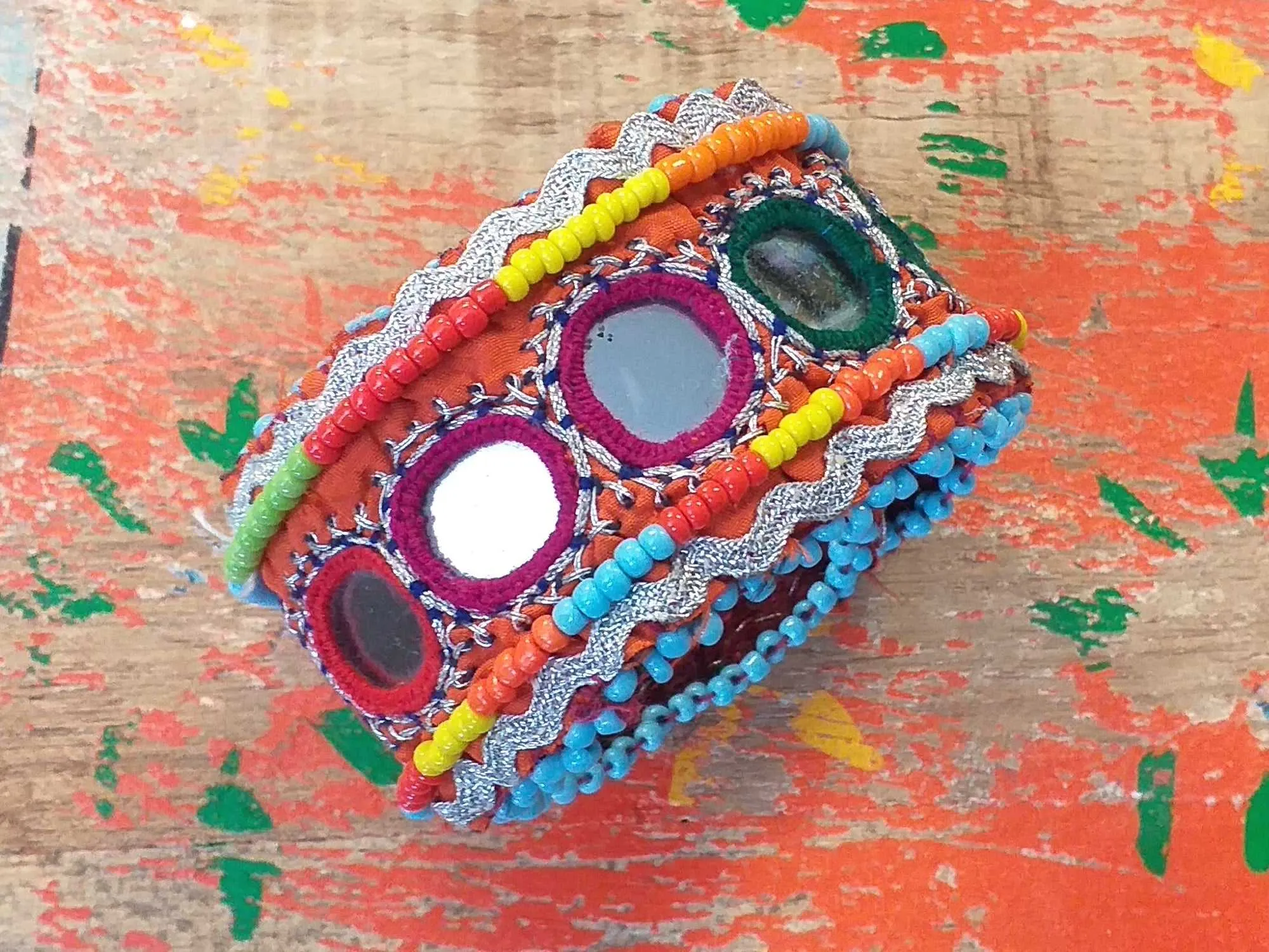 Tribal Beaded Cuff