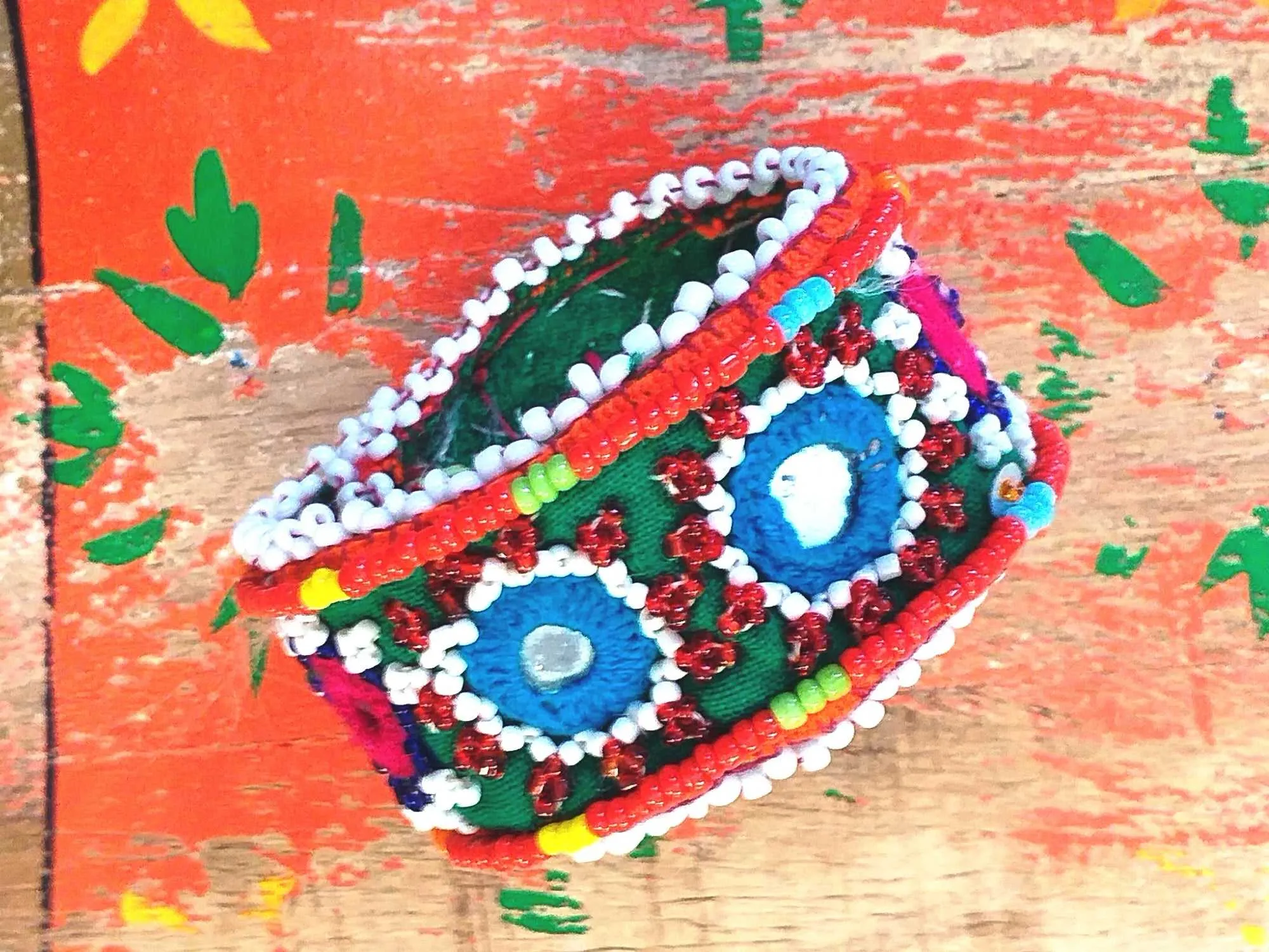 Tribal Beaded Cuff