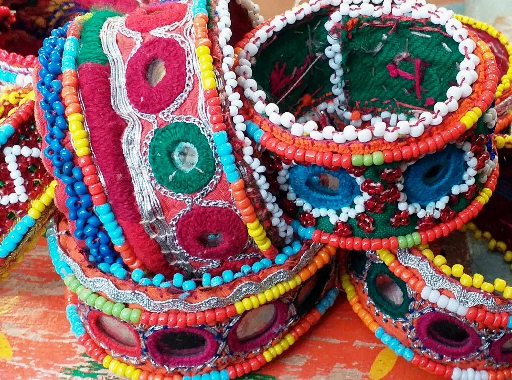 Tribal Beaded Cuff