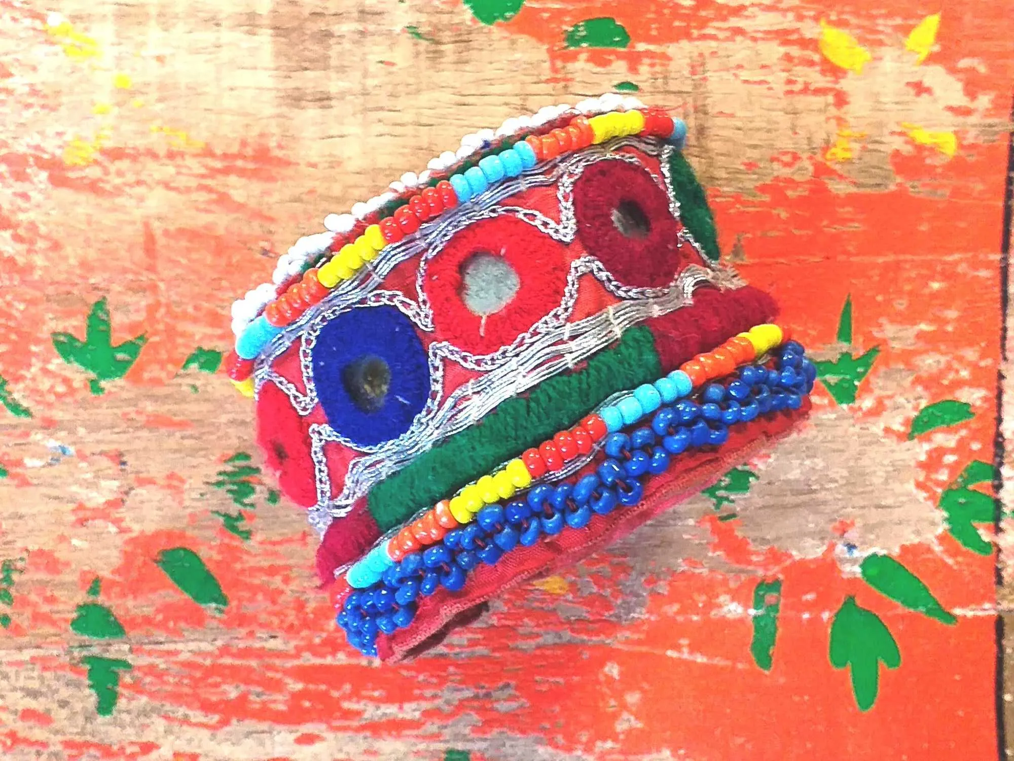 Tribal Beaded Cuff