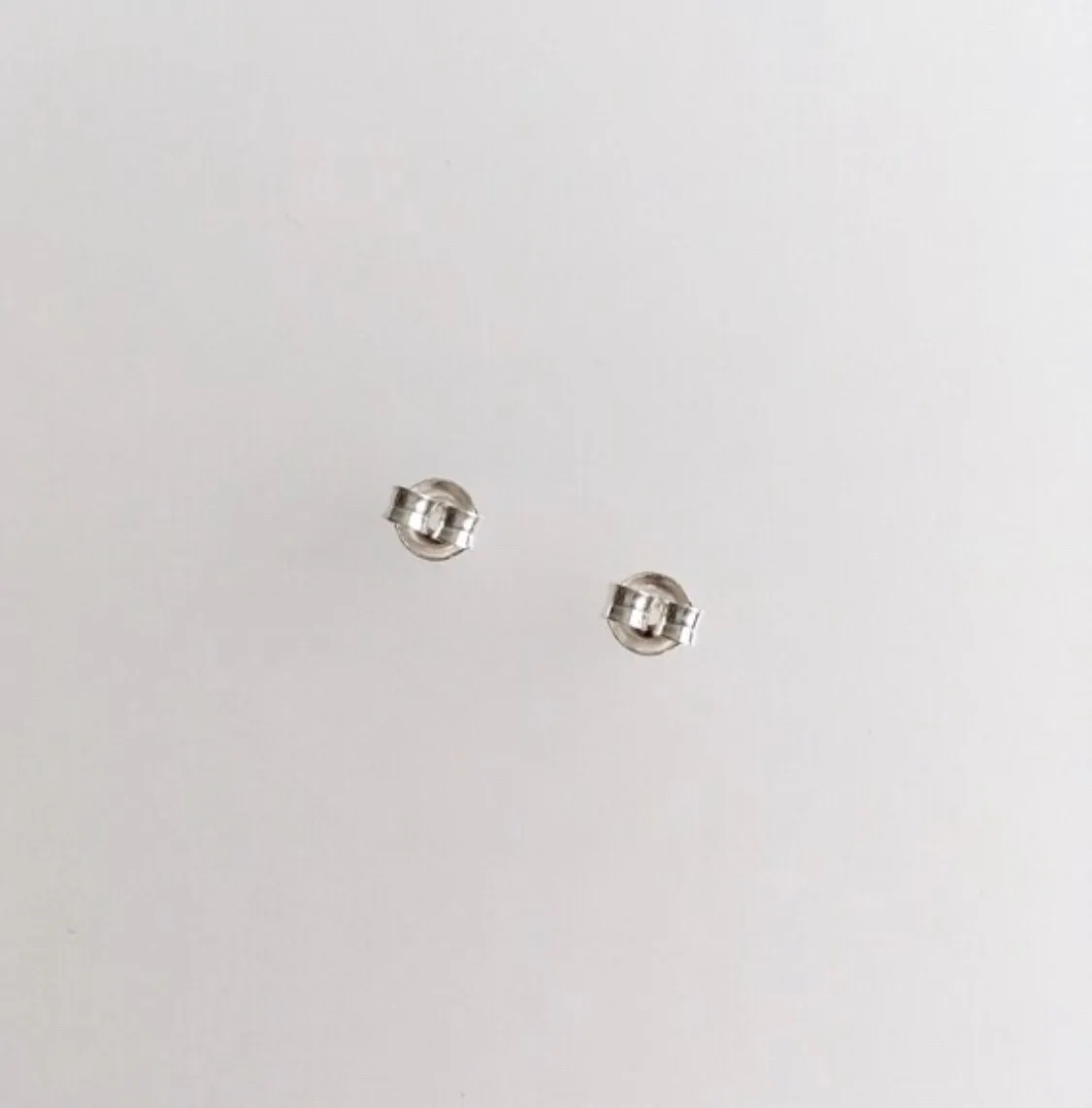 Tube Threader Unique Line Earrings Sterling Silver or Gold Plated Earrings