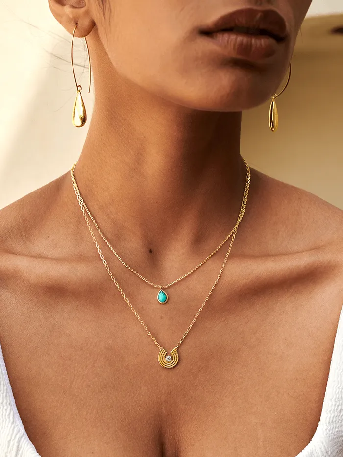 Turquoise Layered Necklace