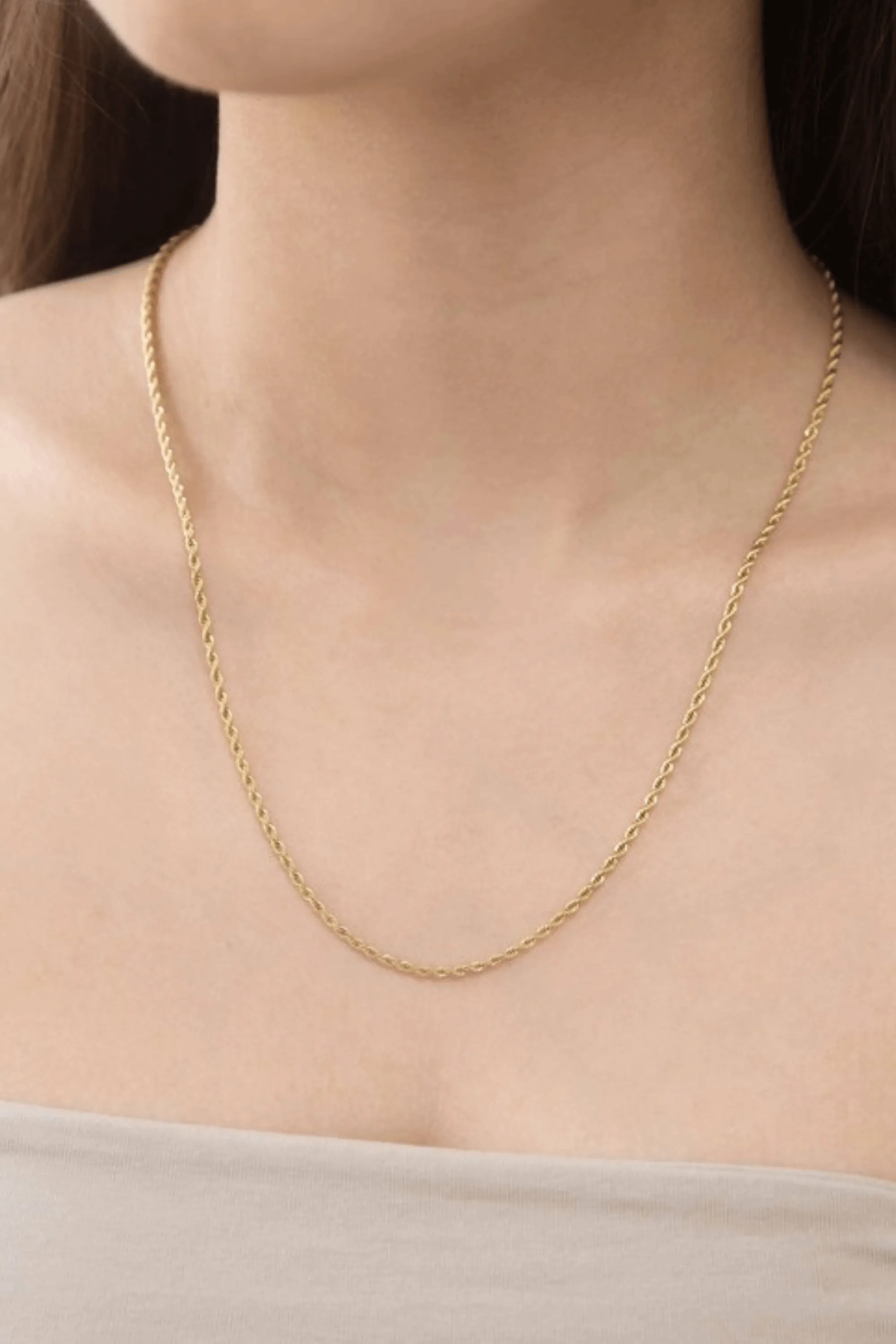 Twist Around Necklace