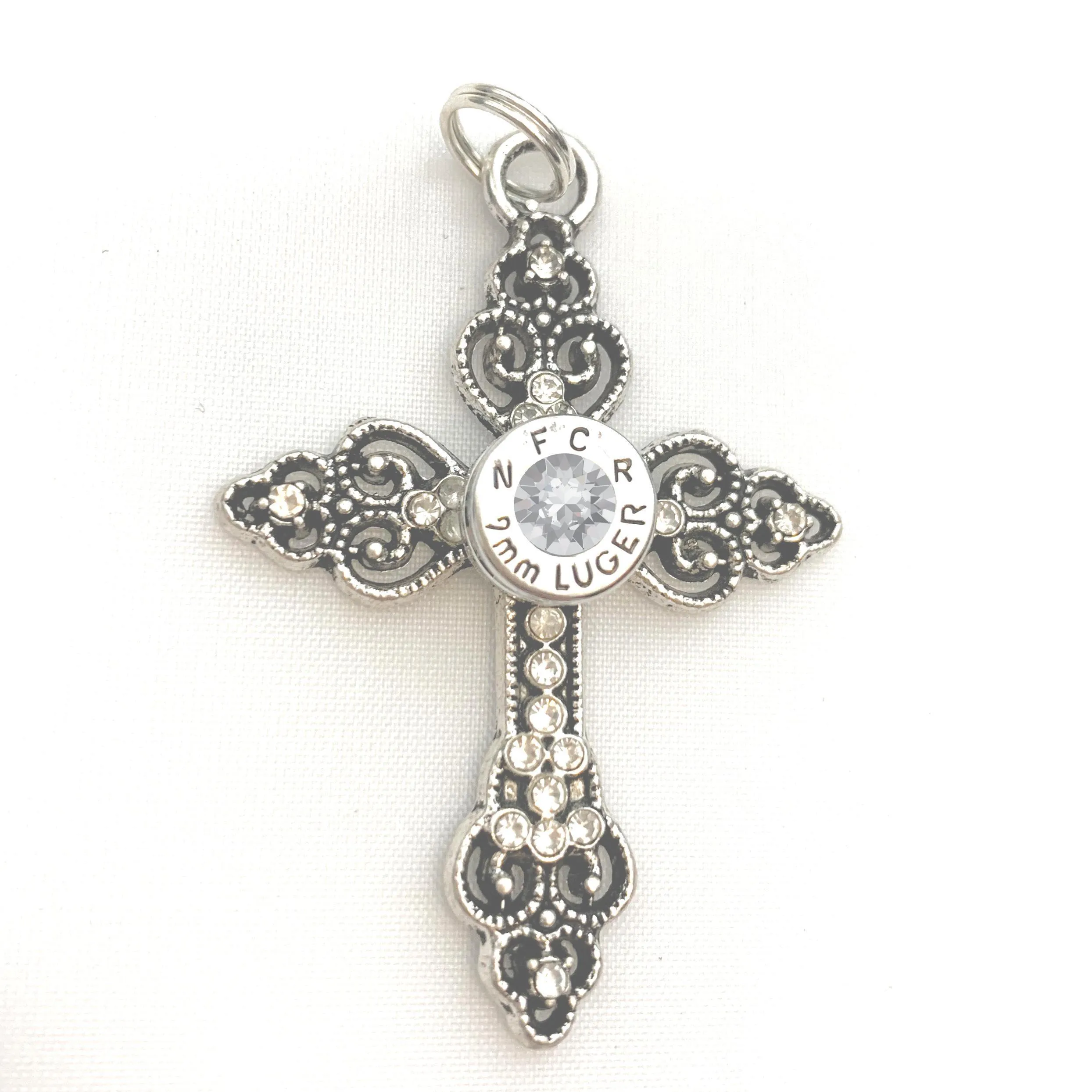 Two Protectors Cross Pendant
