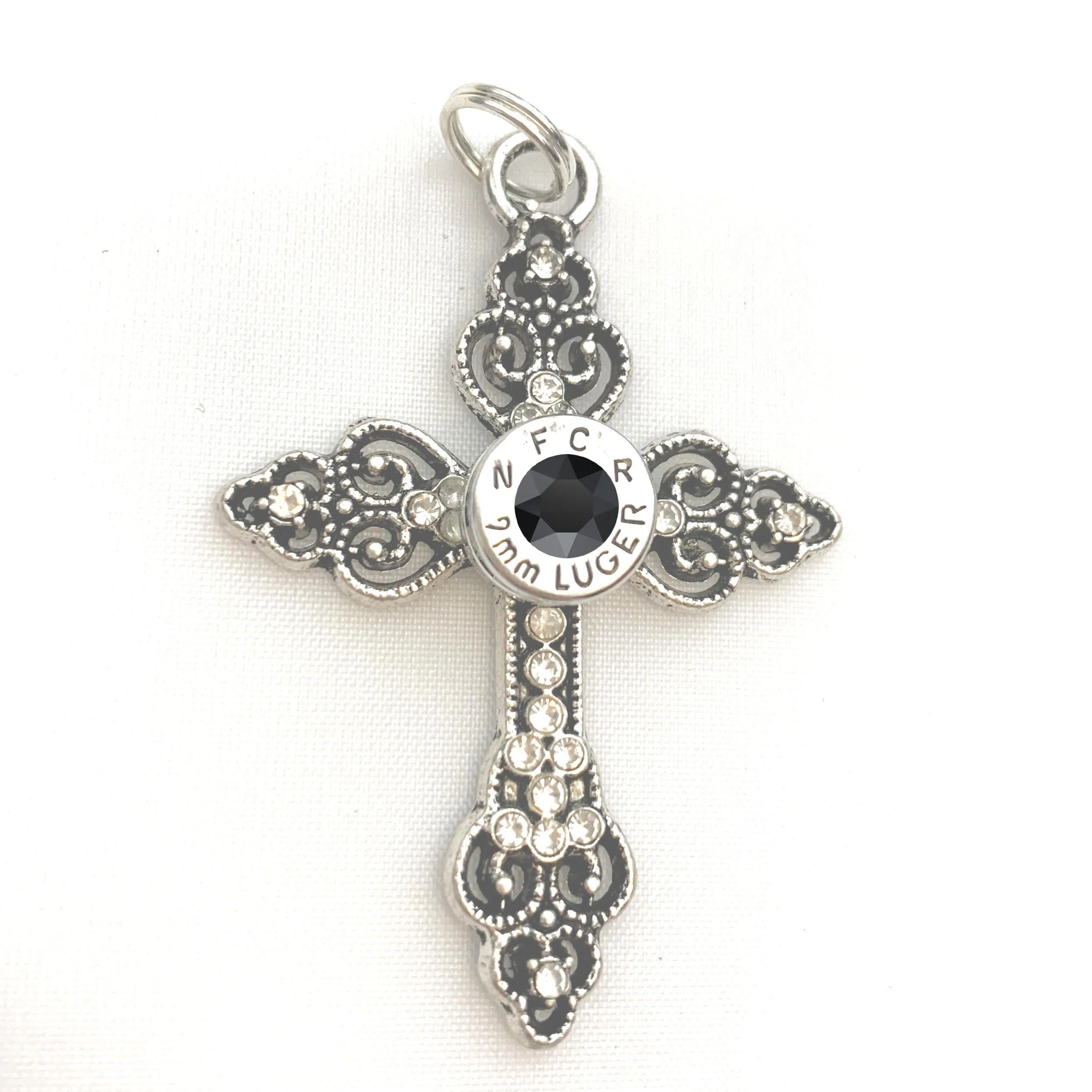 Two Protectors Cross Pendant