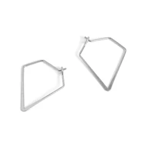 Unique Hoop - Silver - Final Sale