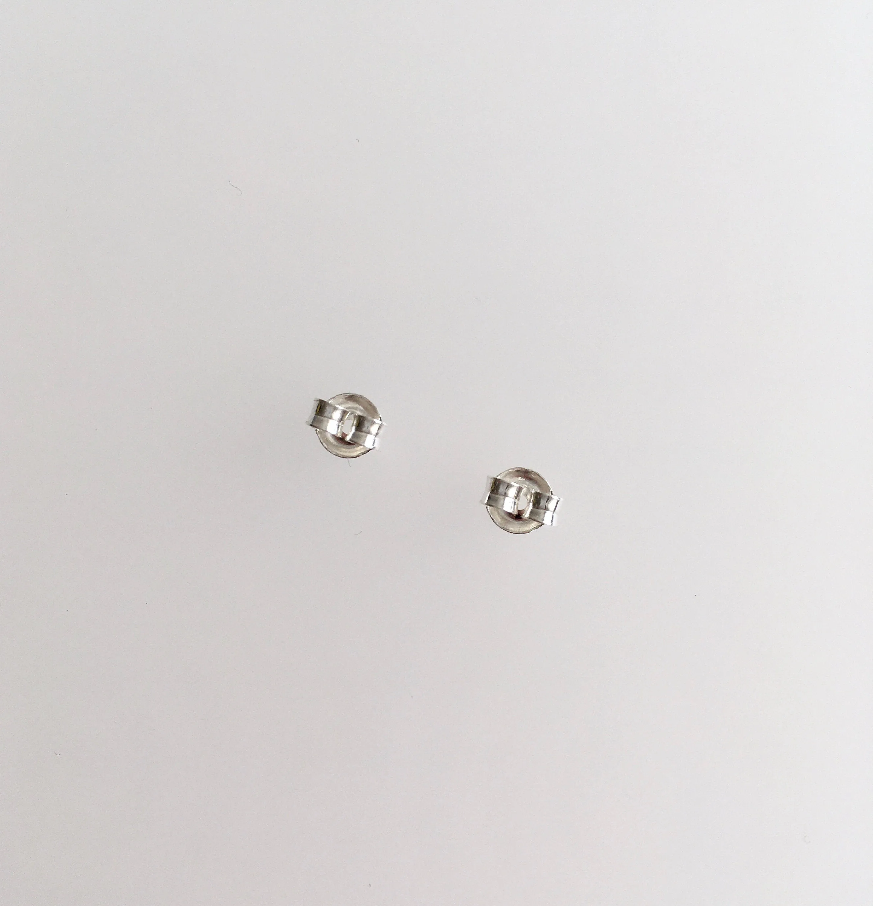 Unique minimalist line silver earrings, contemporary statement earrings