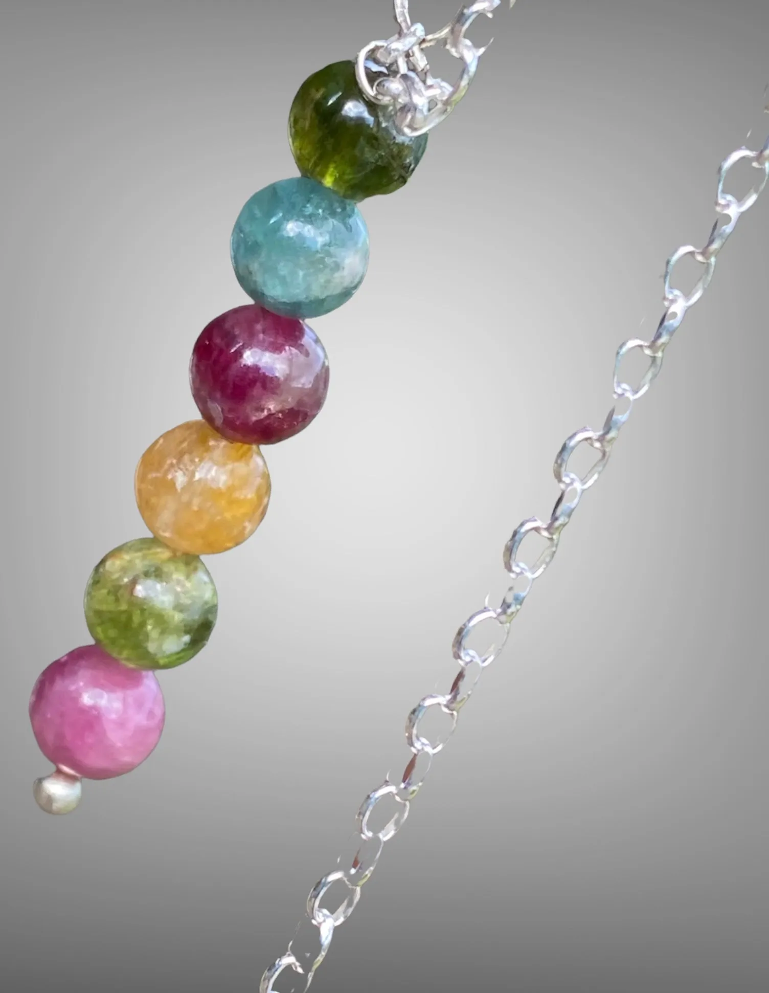Watermelon Tourmaline Pendant