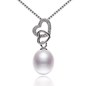 White Natural Freshwater Pearl Pendant
