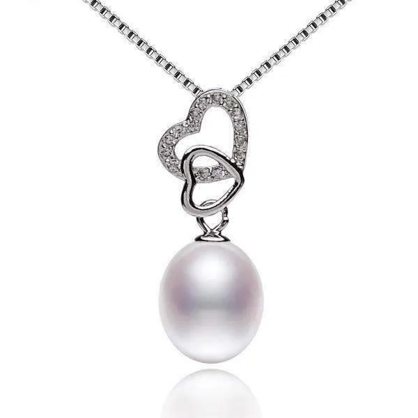 White Natural Freshwater Pearl Pendant