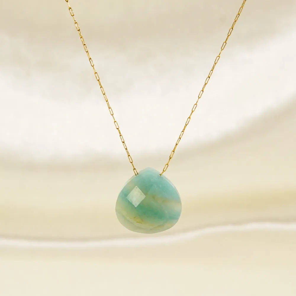 Wholesale Natural Stone Stainless Steel Necklaces