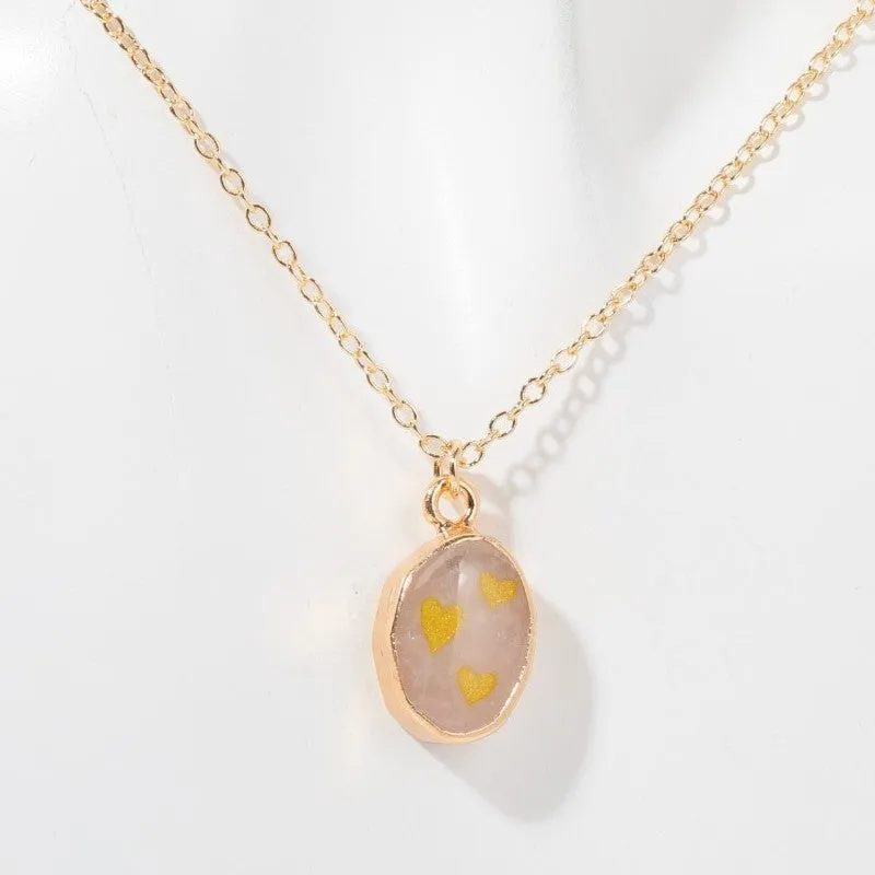 Wholesale of Natural Stone Gemstone Copper Necklaces
