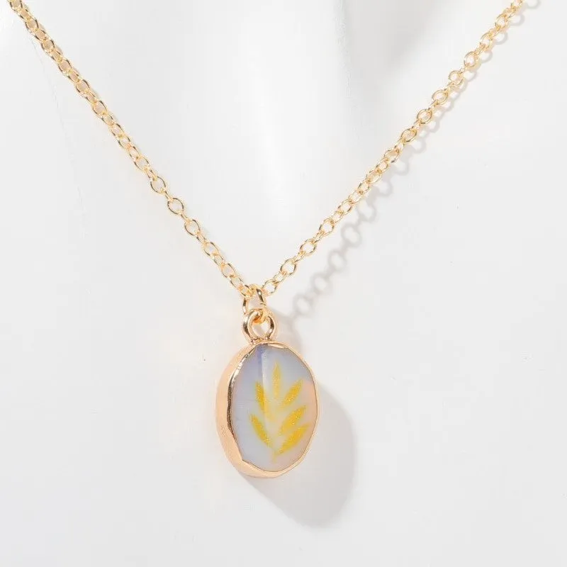 Wholesale of Natural Stone Gemstone Copper Necklaces