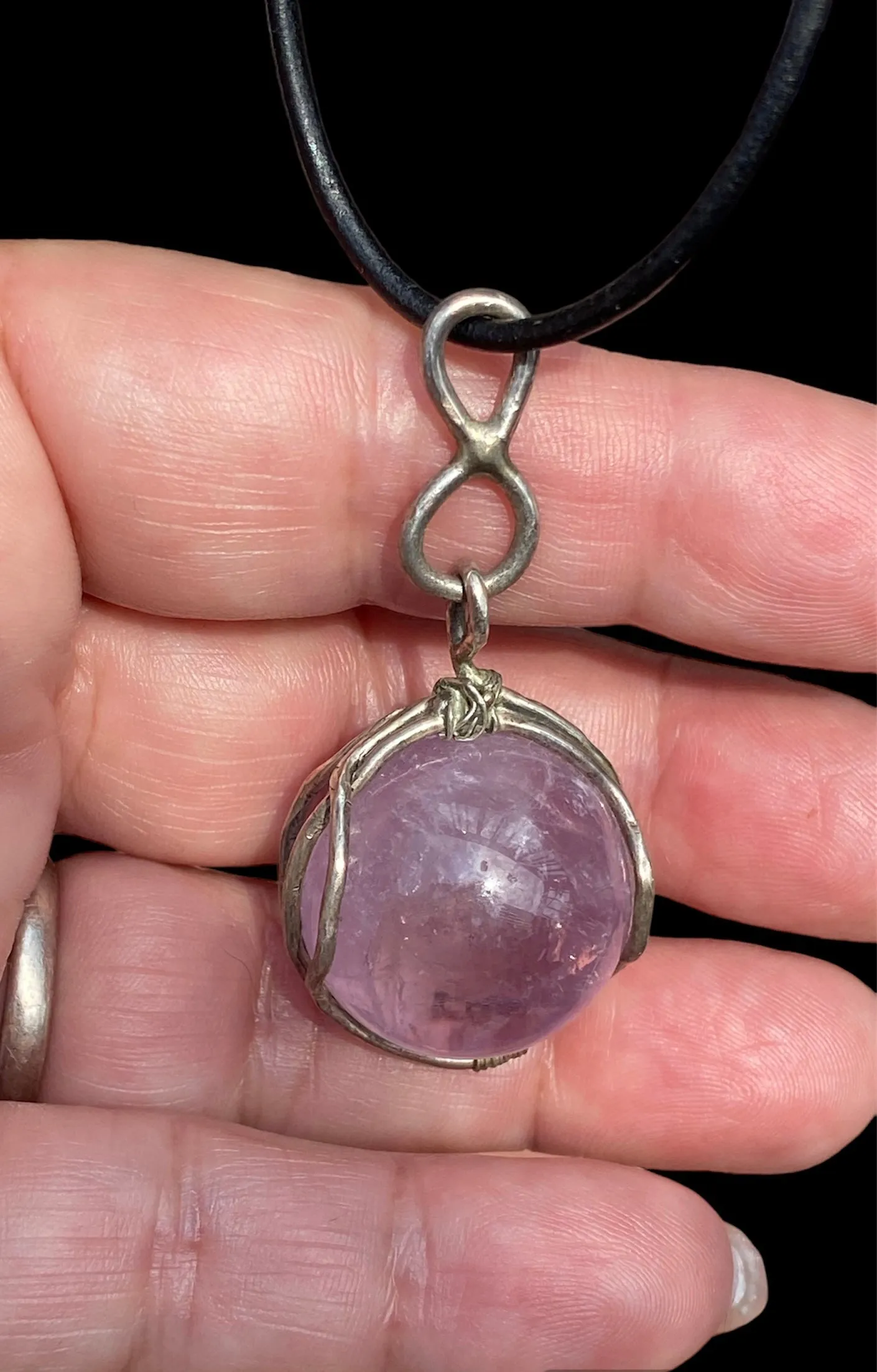 Wire Wrapped Cabochon Gemstone Pendants