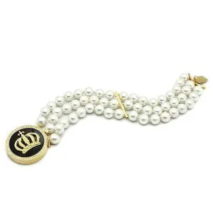 Women's Bracelets - LO2643 - Gold Brass Bracelet with