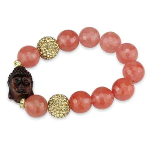Women's Bracelets - LO3780 - Antique Copper White Metal