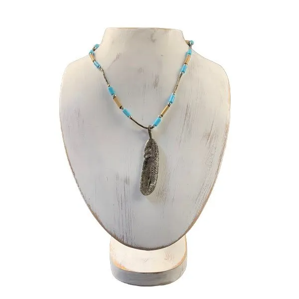 Wooden Torso L Size Necklace Stand L-9469