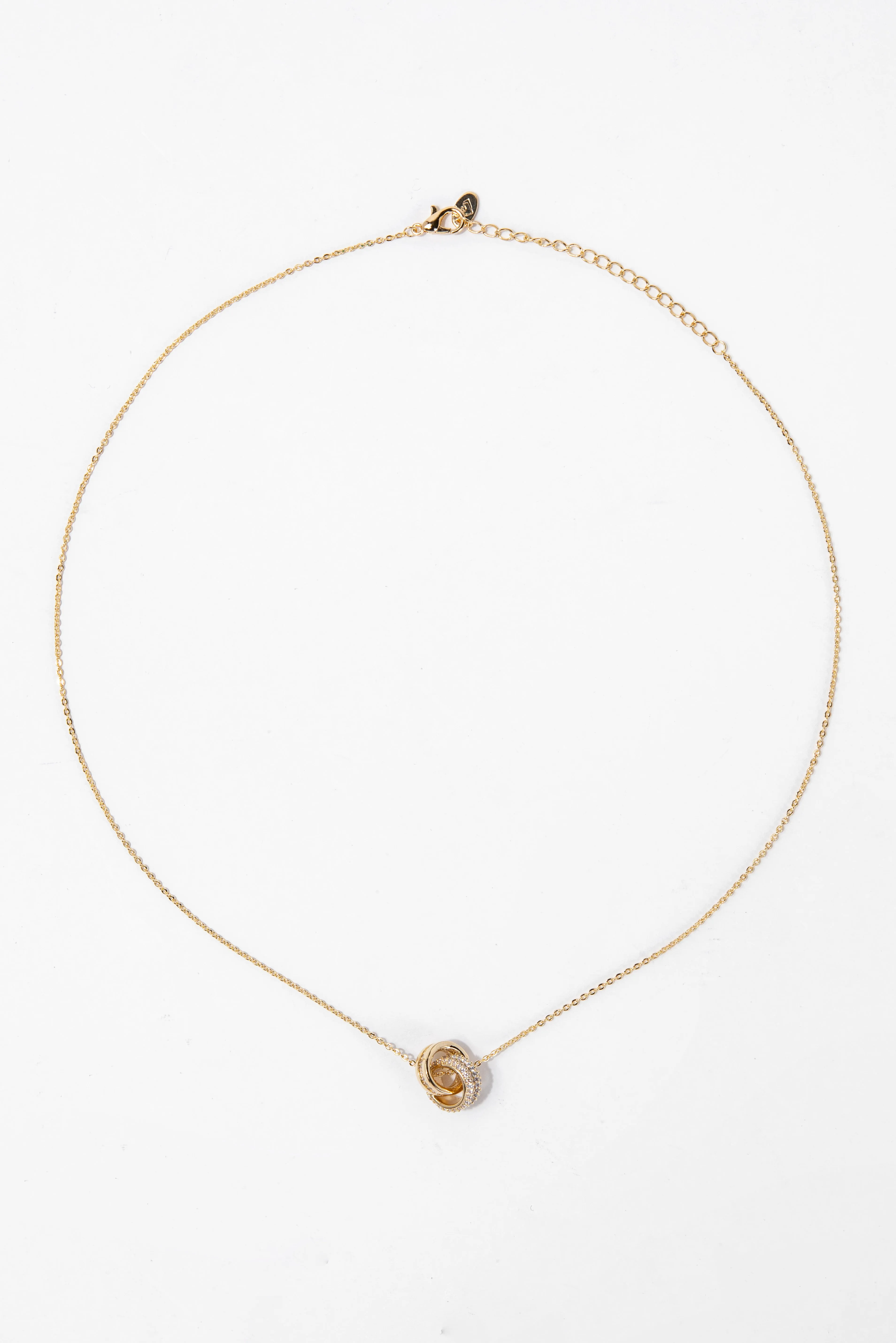 Xiomara Classic CZ Gold Plated Necklace