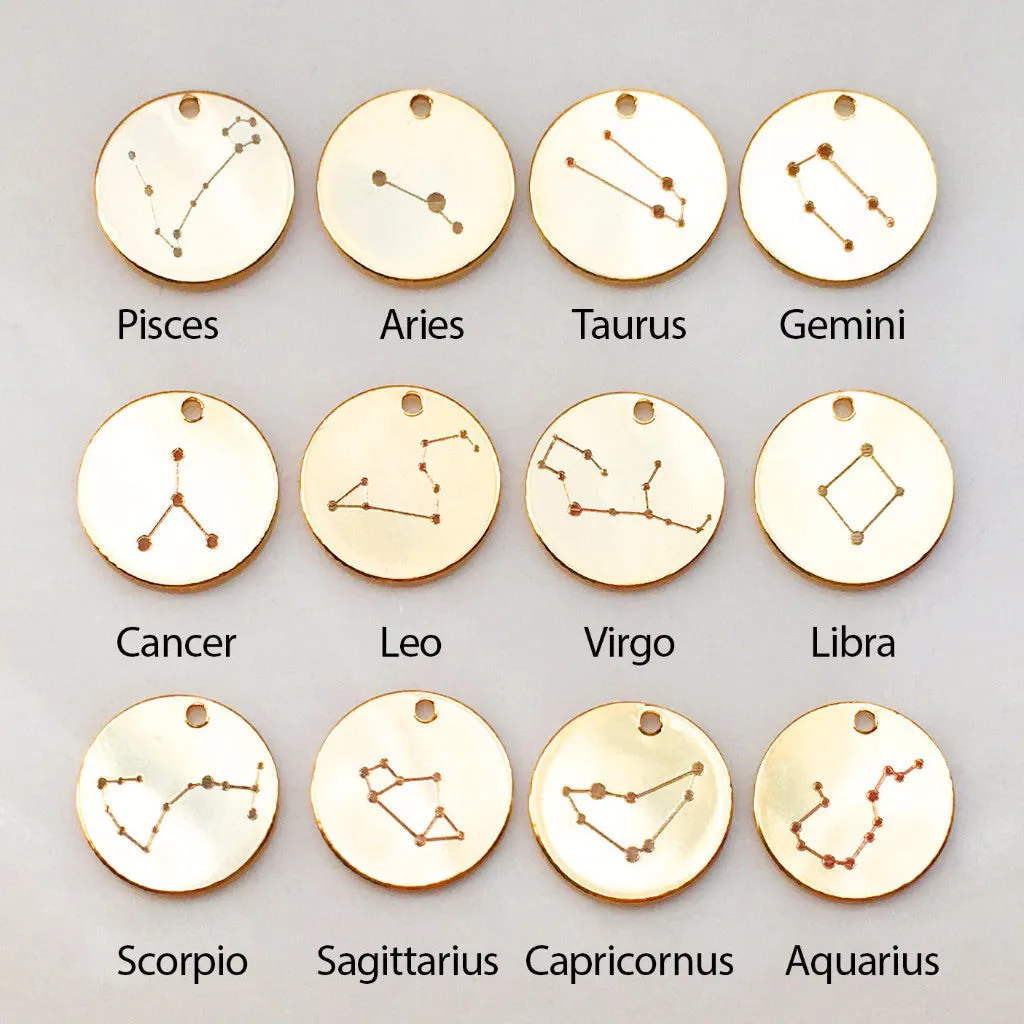 Zodiac Personalized Necklace