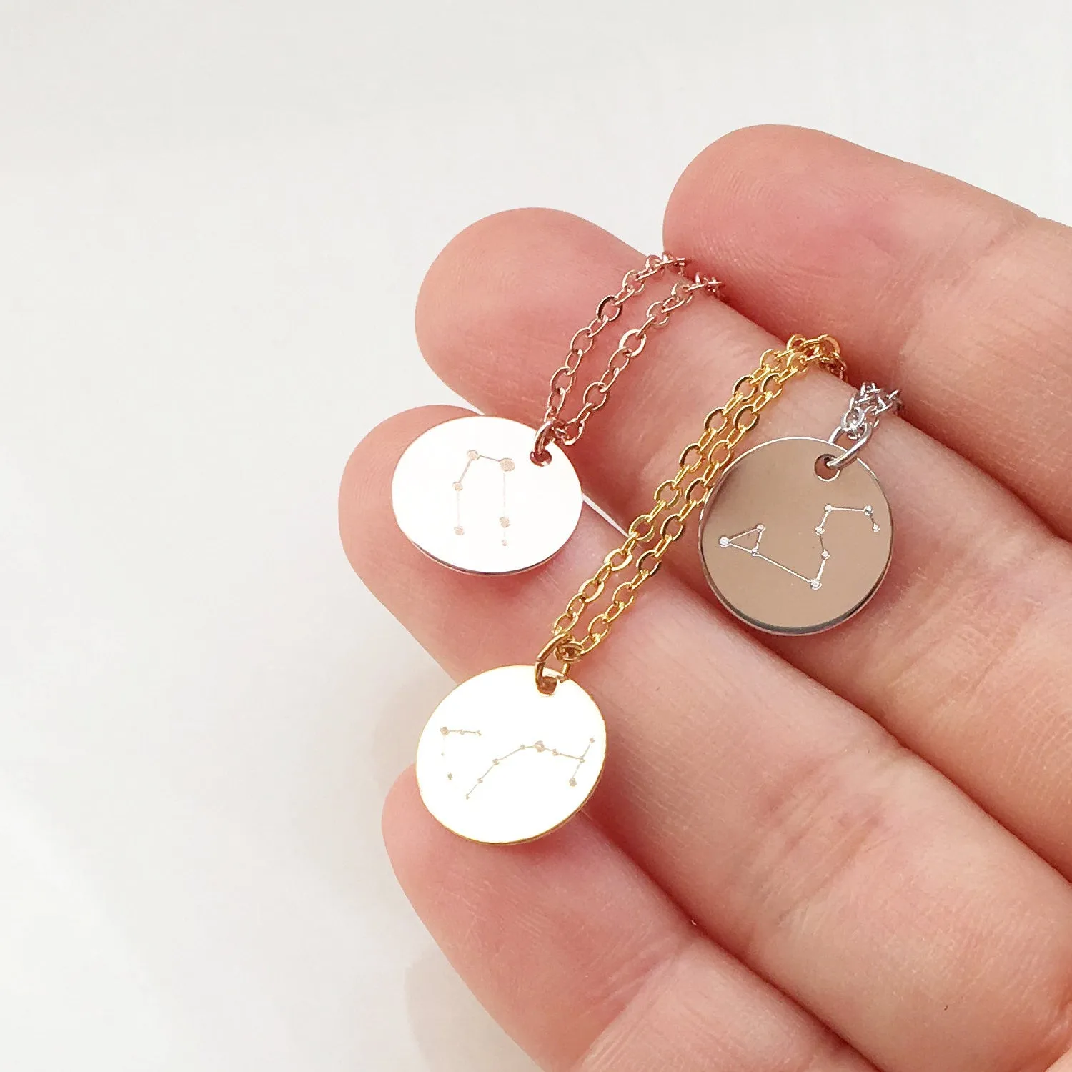 Zodiac Personalized Necklace